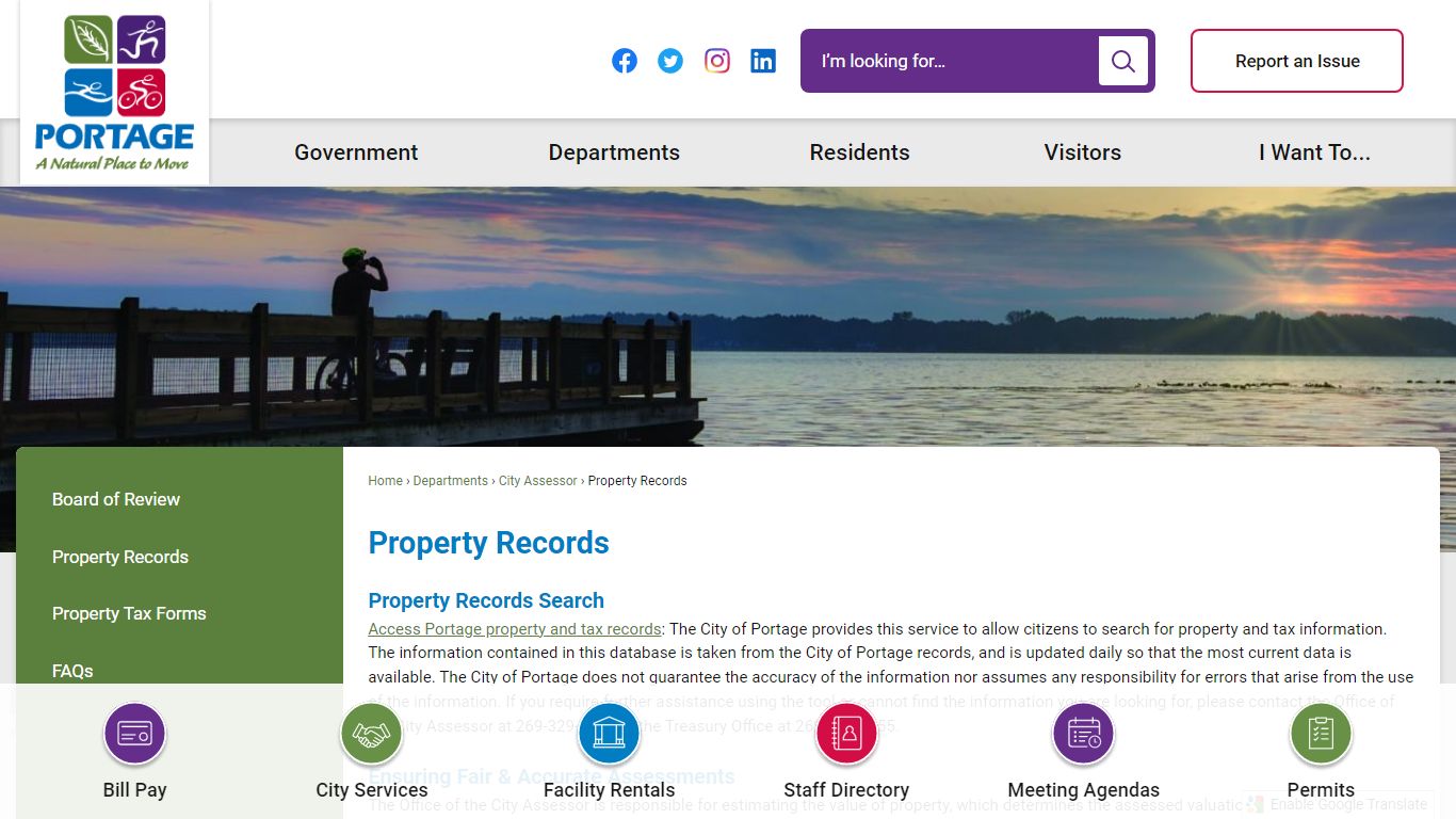 Property Records | Portage, MI